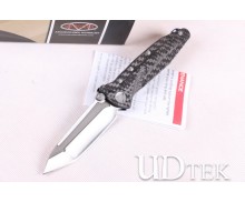 Microtech Carbon fiber version folding knife delta force UD402061